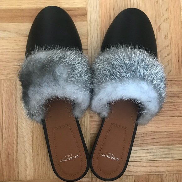 NWT 100% authentic Givenchy Bedford Mink Fur Mule - Picture 4 of 8